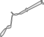 Image of Battery Vent Tube image for your 2006 Land Rover Range Rover   
