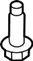 View Bolt. Transmission. Stiffener. Screw.  Full-Sized Product Image 1 of 10