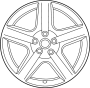 Image of Wheel image for your 2004 Land Rover Discovery  SE Sport Utility 