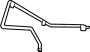 Image of Windshield Washer Hose image for your 2021 Land Rover Defender 90   