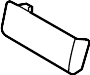 Image of Seat Back Bolster Cushion Cover (Rear) image for your Land Rover