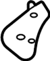 Image of Pillar. Body. Bracket. Extension. C. Sidemember. (Rear). A component that. image for your 2022 Land Rover Defender 90   