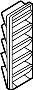 View Quarter Panel Vent Full-Sized Product Image 1 of 5