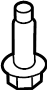 View Bolt. Screw. Bracket.  Full-Sized Product Image 1 of 2