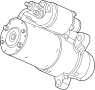 12637159 Starter Motor