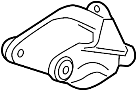 Image of Automatic Transmission Mount Bracket (Rear) image for your 2010 Chevrolet Cobalt LS Sedan  
