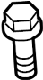 View Bolt. Mount. (Front, Rear, Upper, Lower) Full-Sized Product Image
