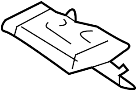 Image of Lamp. Light. A glove box light. A. image for your 2000 Chevrolet K2500  LS Extended Cab Pickup  