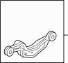 84178161 Suspension Control Arm (Rear, Upper)