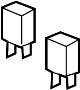 Image of Relay. A Relay for the window. image for your 2000 Chevrolet K2500  Base Crew Cab Pickup Fleetside  