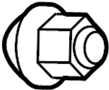 View Wheel Lug Nut Full-Sized Product Image