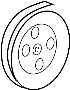 Power Steering Pump Pulley