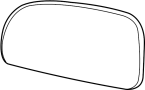 Image of Door Mirror Glass image for your 2018 GMC Sierra 3500 HD Base Crew Cab Pickup Fleetside 6.0L Vortec V8 FLEX A/T RWD 