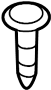 Image of Screw. Cover. Bolt. (Rear, Upper, Lower). A Screw that is used to. image for your 2016 Toyota Tundra 5.7L i-Force V8 A/T RWD SR Standard Cab Pickup Fleetside 