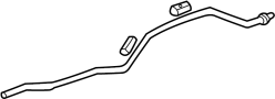 Image of Automatic Transmission Oil Cooler Tube image for your 2020 Toyota Prius   
