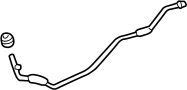 Image of AC hose. Tube, Liquid, NO.1. Tube, Refrigerant. (Rear) image for your TOYOTA