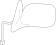 Image of Door Mirror (Left, Right, Rear) image for your 2022 Toyota Corolla   
