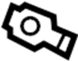 Image of Wheel Arch Molding Clip image for your 2004 Toyota Sequoia 4.7L V8 A/T RWD Limited Sport Utility 