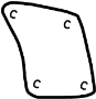 Image of Seal. Fender. (Front, Rear, Upper, Lower). A component which. image for your 1997 Toyota T100   