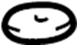 Image of Body Mount Cushion Washer (Rear) image for your 1997 Toyota 4Runner 3.4L V6 M/T RWD SR5 Sport Utility 