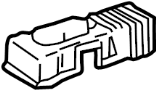 Image of Cover. Connector. Battery. Terminal. A protective Cover. image for your 2022 Toyota Tacoma   