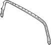 Image of Back Glass Reveal Molding (Upper) image for your 2003 Toyota Tacoma   