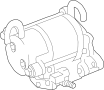 Image of Starter Motor image for your 2019 Toyota RAV4   