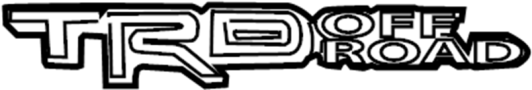 Image of Truck Bed Decal (Rear) image for your 2021 Toyota Tundra  TRD Pro Extended Cab Pickup Fleetside 