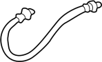 Image of Brake Hydraulic Hose image for your 2006 Toyota Tacoma  Base Extended Cab Pickup Fleetside 