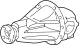 Image of Differential Carrier image for your 2004 Toyota Tundra 4.7L V8 M/T 4WD SR5 Extended Cab Pickup Fleetside 