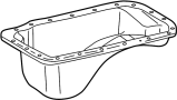 Image of Engine Oil Pan image for your 2003 Toyota Tundra  SR5 Standard Cab Pickup Fleetside 