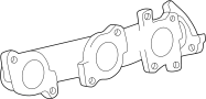 View Exhaust Manifold (Left) Full-Sized Product Image