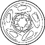 Image of Wheel image for your 2018 Toyota Sienna   