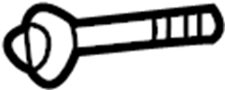 Image of Bolt. Strut. Suspension. Bolt that secures. image for your 2016 Toyota Tundra 4.6L V8 A/T 4WD SR5 Crew Cab Pickup Fleetside 
