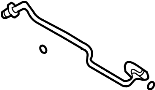 View Power Steering Cylinder Line (Left) Full-Sized Product Image