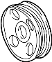 View Power Steering Pump Pulley Full-Sized Product Image