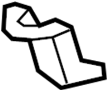 Image of Bracket. Impact. Bar. Bumper. (Front, Lower). A Bracket for a Bumper. image for your 2012 Toyota Tundra 5.7L i-Force V8 A/T RWD Limited Extended Cab Pickup Fleetside 