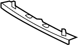 Image of Bumper Face Bar Bracket (Front, Upper) image for your 2012 Toyota Tundra 5.7L i-Force V8 A/T RWD Limited Extended Cab Pickup Fleetside 