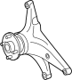Image of Engine Cooling Fan Clutch Bracket image for your 2016 Toyota Tundra 5.7L i-Force V8 FLEX A/T 4WD Limited Extended Cab Pickup Fleetside 