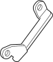 Image of Oil cooler bracket. Spacer bracket. image for your 2016 Toyota Tundra   