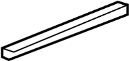 Image of Fender Seal (Front, Upper, Lower) image for your 2012 Toyota Tundra   