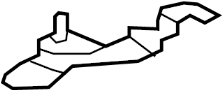 View Apron. Bracket. (Front, Upper, Lower) Full-Sized Product Image