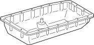 View Transmission Oil Pan Full-Sized Product Image