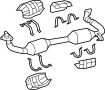View Catalytic Converter (Front) Full-Sized Product Image 1 of 1