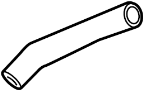 Image of Hose, Air, NO.1. image for your 1999 TOYOTA TACOMA DELUXE 2700CC EFI, AUTOMATIC  4-SPEED