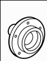 Image of Wheel Hub (Front) image for your 2015 Toyota Tundra 4.6L V8 A/T 4WD SR Standard Cab Pickup Fleetside 