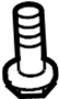 Image of BOLT, FLANGE. Control arm BRACKET bolt. image for your 2020 Toyota Tundra  SR5 Crew Cab Pickup Fleetside 