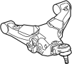 View Suspension Control Arm (Front, Rear, Lower) Full-Sized Product Image