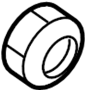 Image of Nut. Axle. Axle Nut. CV Joint Nut. image for your 2018 Toyota Sequoia   