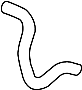 Image of Power Steering Reservoir Hose image for your 2014 Toyota Tundra 5.7L i-Force V8 FLEX A/T 4WD 1794 Edition Crew Cab Pickup Fleetside 